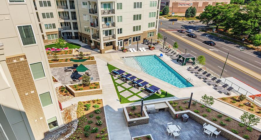 Oakwood At Presley Uptown Apartment Charlotte Exterior photo